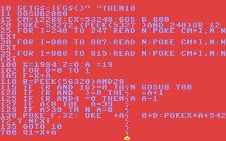 video vandal - Commodore 64 game