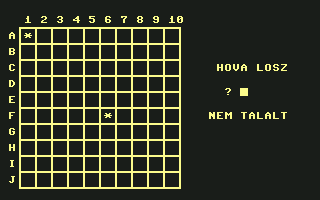 vzicsata - Commodore 64 game