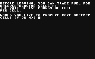 voyage to Neptune - Commodore 64 game