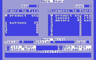 Warehouse - Commodore 64 game