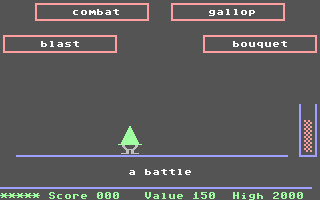 Word Attack! - Commodore 64 game