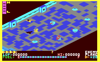 Zax Laser II - Commodore 64 game