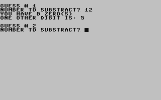 Zeroes - Commodore 64 game