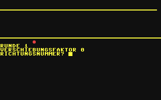 Zielscheibenschiessen - Commodore 64 game