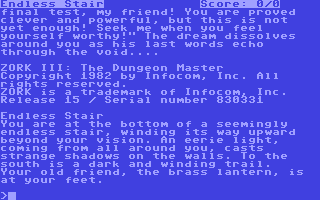 Zork III - The Dungeon Master 