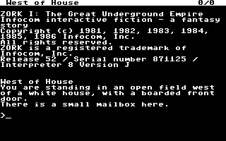 Zork I - The Great Underground Empire