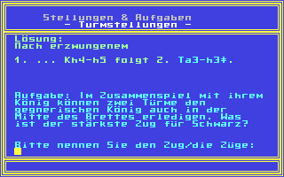 Zug um Zug - Commodore 64 game