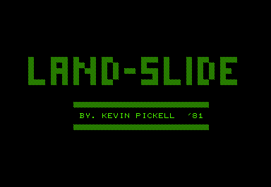 Landslide by Kevin Pickell