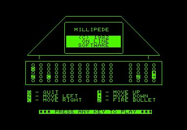 millipede online software commodore pet