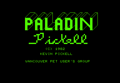 Paladin by Kevin Pickell